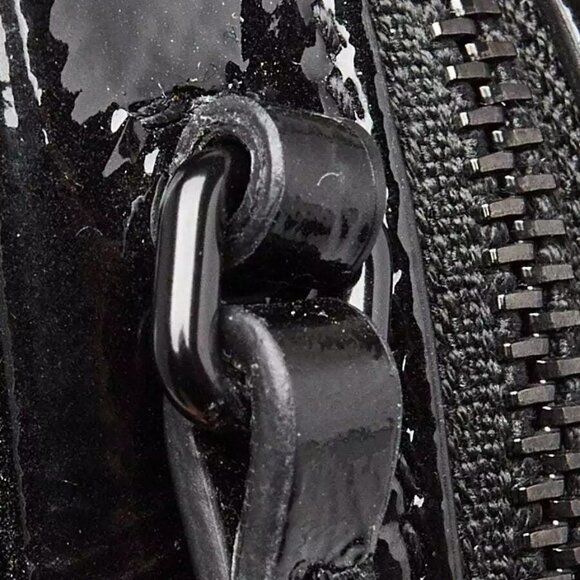 Yves Saint Laurent Black Sequin Monogram Mini Blogger Bag - Picture 5 of 12